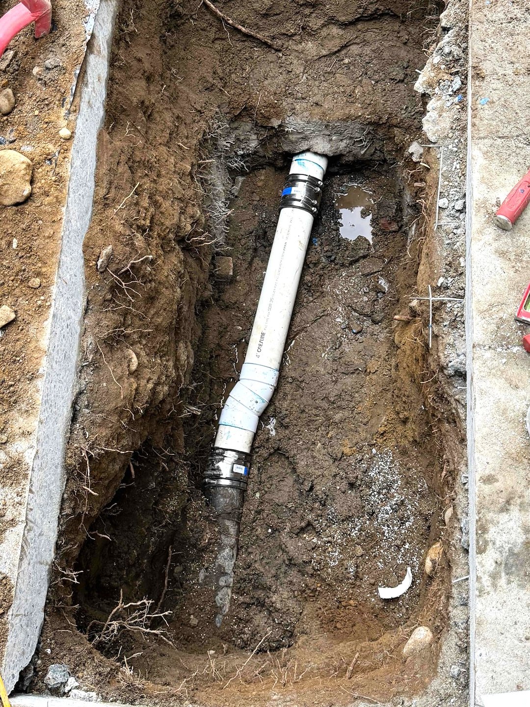 Broken Sewer Drain Line in Bothell, WA